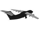 British Aerospace BAe 146 3D Model
