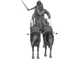 British Chariot 3D Model preview