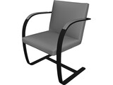 Brno Chair 3D Model preview