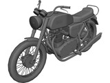 BSA Lightning 3D Model preview