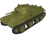BT-7 3D Model preview