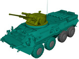 BTR-3E1 3D Model preview