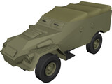 BTR 40 3D Model preview