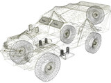 BTR 40 3D Model