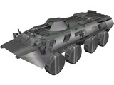 BTR-80 3D Model preview