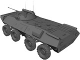 BTR-90 3D Model