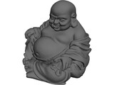 Buddha Sitting 3D Model preview