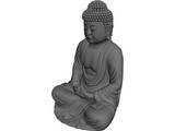 Buddha 3D Model preview