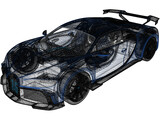 Bugatti Chiron Pur Sport (2021) 3D Model