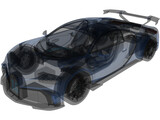 Bugatti Chiron Pur Sport (2021) 3D Model