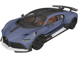 Bugatti Divo (2020) 3D Model preview
