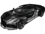 Bugatti La Voiture Noire (2019) 3D Model