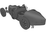 Bugatti Type 37B (1937) 3D Model