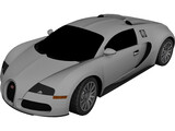 Bugatti Veyron 3D Model preview