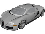 Bugatti Veyron 3D Model preview