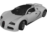 Bugatti Veyron Grand Sport (2010) 3D Model preview