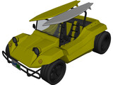 Buggy Brazil 3D Model preview