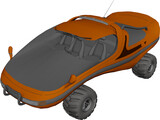 Buggy Concept 3D Model preview