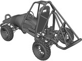 Buggy Dunes 3D Model preview