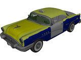 Buick Century (1957) 3D Model preview