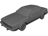 Buick Century (1992) 3D Model preview
