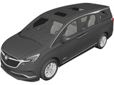 Buick GL8 Avenir (2020) 3D Model preview