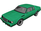 Buick Regal GNX (1987) 3D Model preview