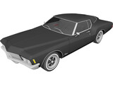 Buick Riviera (1971) 3D Model preview