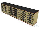 Building Apartment 3D Model preview