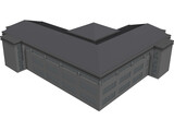 Building Office 3D Model preview