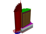 Building Office 3D Model preview