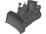 Bulldozer D-11 3D Model preview
