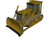 Bulldozer 3D Model preview