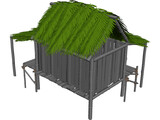 Bungalow 3D Model preview