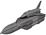 Buran-Energia Space Shuttle with Rocket 3D Model preview