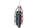Burj Al Arab 3D Model