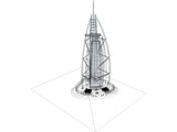 Burj al-Arab 3D Model