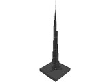Burj Khalifa 3D Model preview
