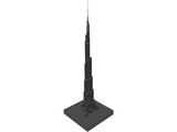 Burj Khalifa 3D Model