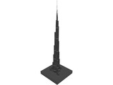 Burj Khalifa 3D Model