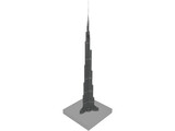 Burj Khalifa 3D Model