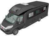 Burstner Ixeo IT 734 G (2016) 3D Model preview