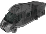 Burstner Ixeo IT 734 G (2016) 3D Model