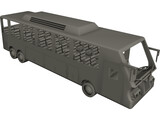 Bus 3D Model preview