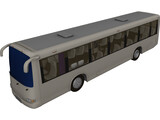 Bus China 3D Model preview