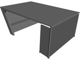 Bus Shelter 3D Model preview