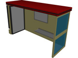 Bus Stop 3D Model preview