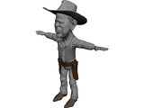 Bush Cartoon 3D Model preview