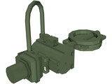Butterfly Valve 6inch 3D Model