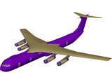 C-141 Starlifter 3D Model preview